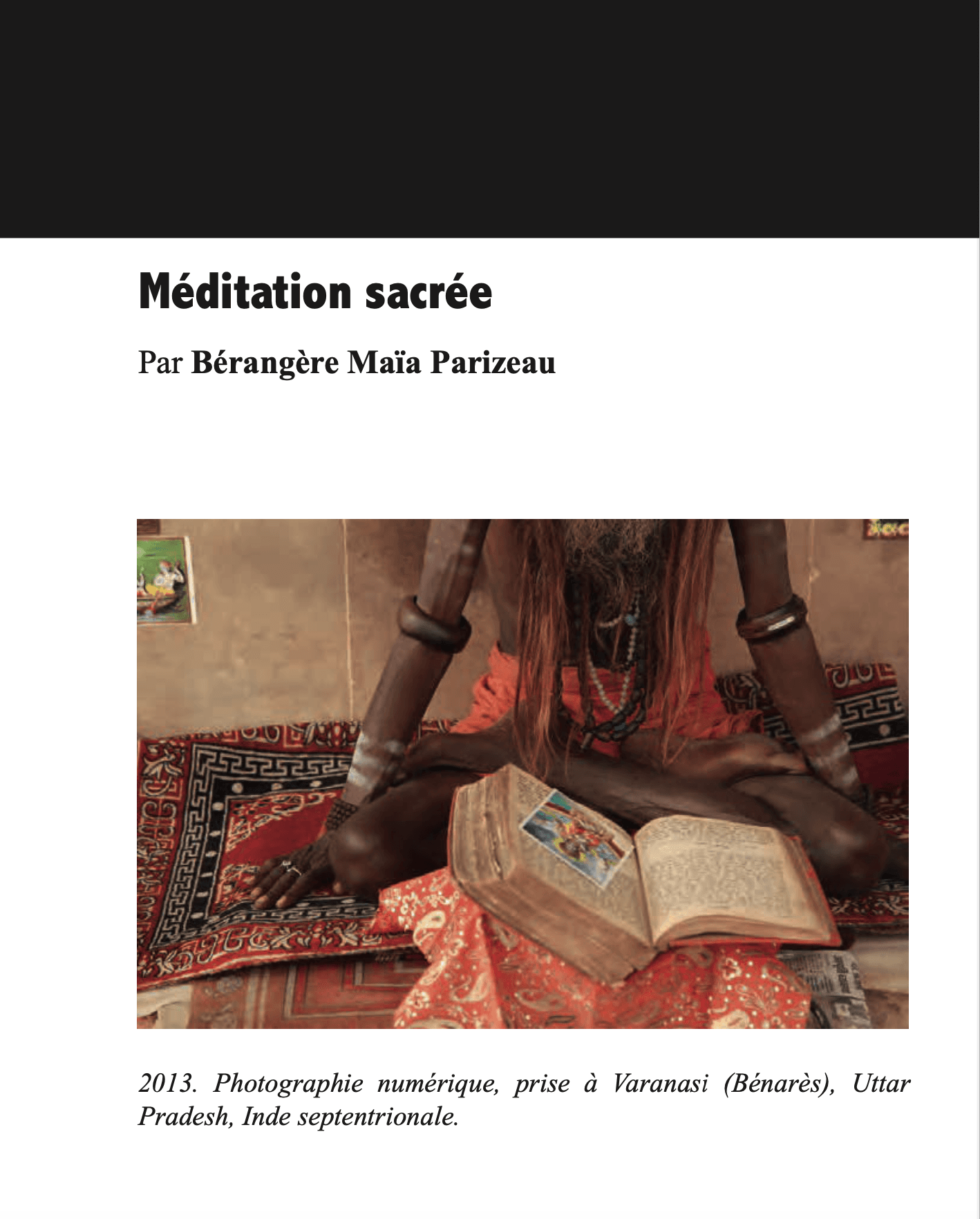 Sacred Meditation